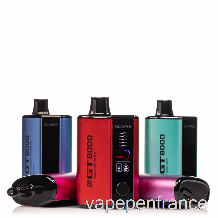 Glamee GT8000 Stylo Jetable Pêche Mangue Vape